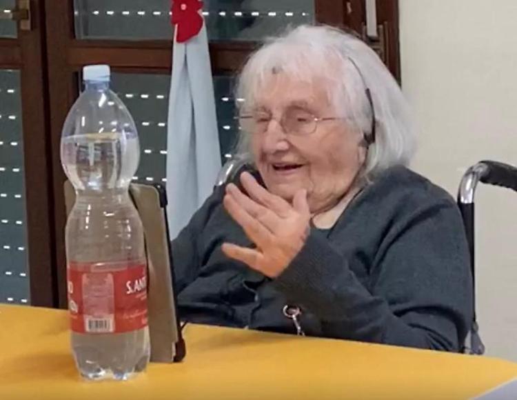 Lucia, 107 anni illuminati dall'arte