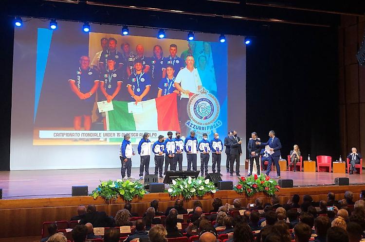 La Fipsas premia i suoi campioni, Matteoli "Siamo al top mondiale"