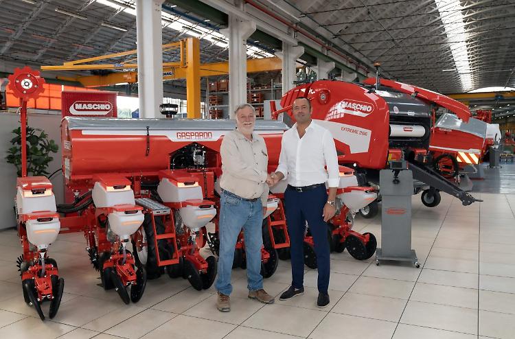 Agricoltura, il "Re del mais" visita l'azienda Maschio Gaspardo