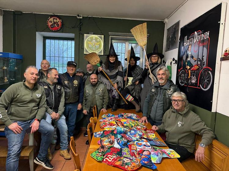 Sanit&agrave;, all'Irccs Policlinico San Donato arrivano le befane in moto