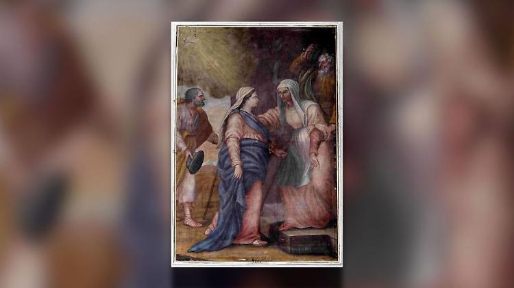 Banca del Fucino sostiene restauro tela della Visitazione a L'Aquila