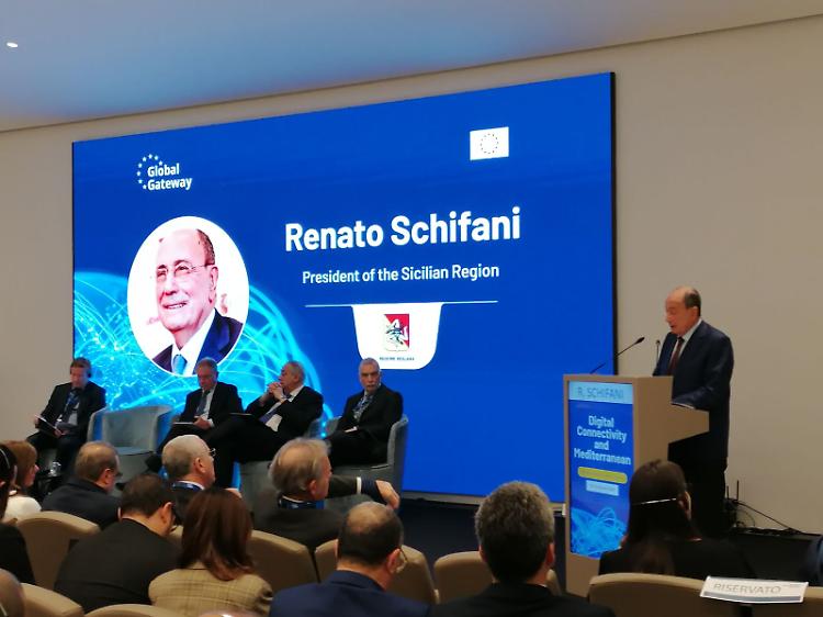 Summit su Connettivit&agrave; digitale nel Mediterraneo con Urso e Schifani