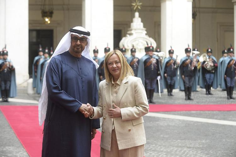 Italia-Emirati Arabi, Meloni "40 miliardi di investimenti"