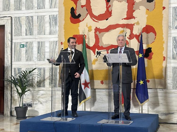Tajani "L'Italia aiuter&agrave; la Siria a trovare la sua stabilit&agrave;"