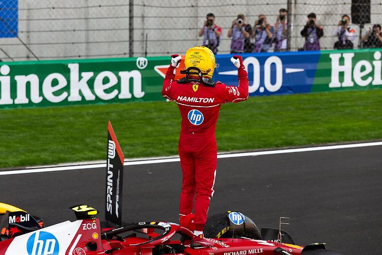 Hamilton vince la Sprint Race a Shanghai, Leclerc 5&deg;