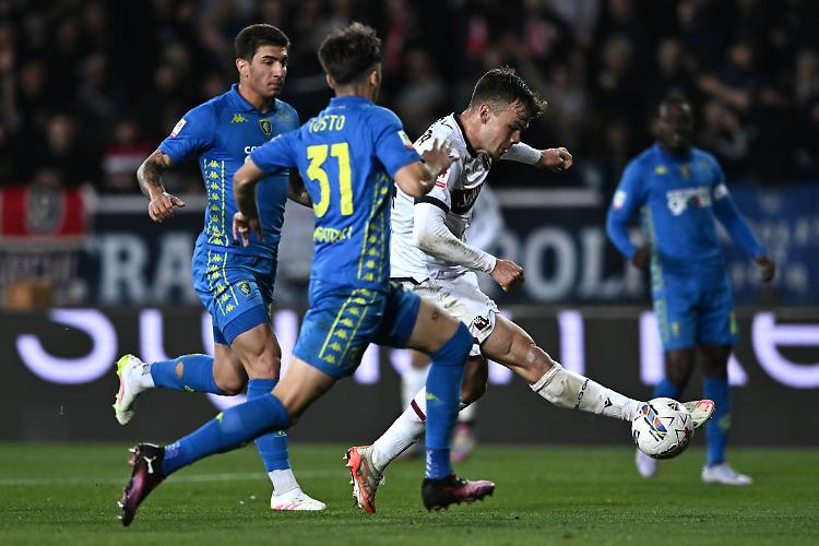 Il Bologna vince 3-0 a Empoli e ipoteca la finale di Coppa