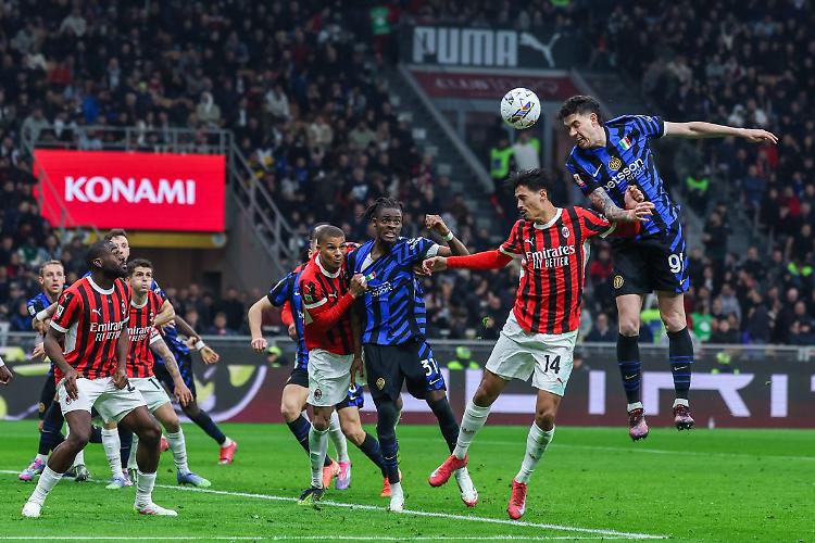 Coppa Italia, Milan-Inter 1-1 nella semifinale d'andata