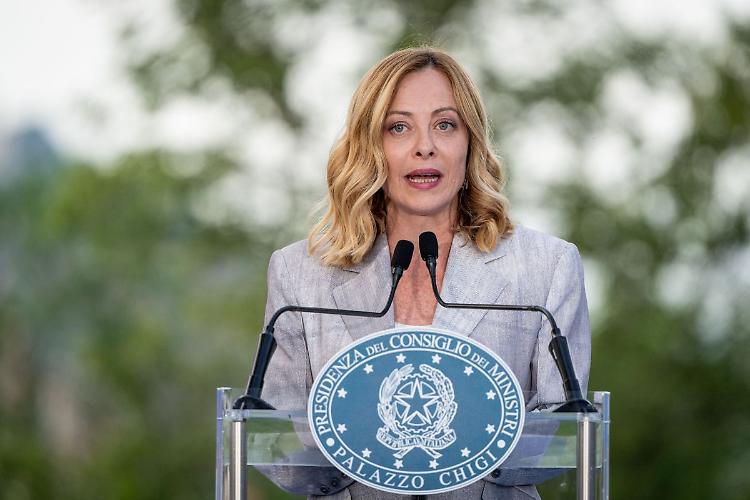 Meloni "Essere italiani vuol dire appartenere a qualcosa di grande"