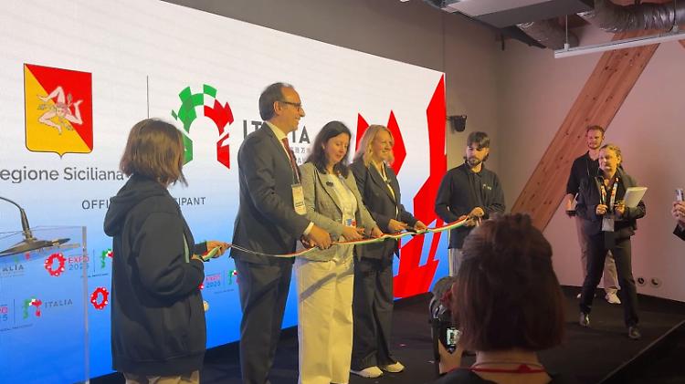 All'Expo di Osaka taglio del nastro per la settimana siciliana