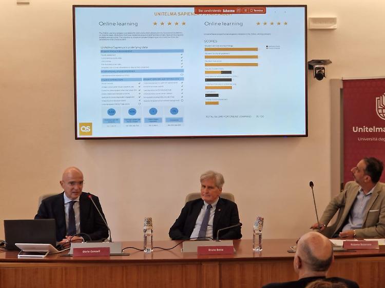 Ranking universitari, riconoscimento internazionale per UnitelmaSapienza