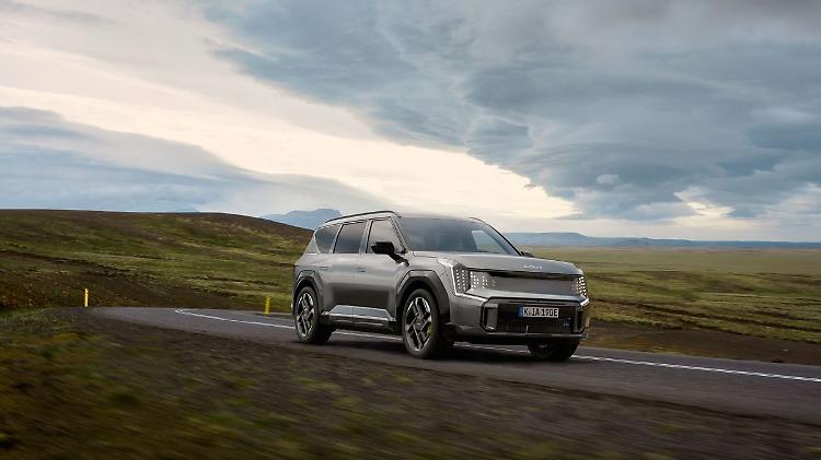 Kia EV9 GT debutta in Italia con potenza e performance