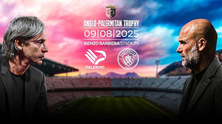 Il 9 agosto amichevole Palermo-Manchester City al Barbera