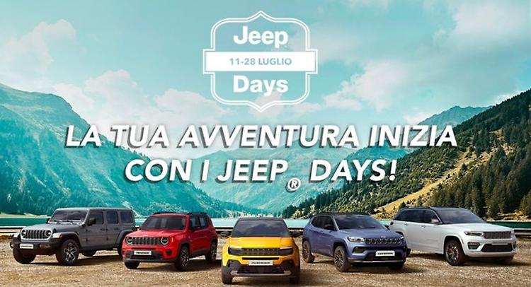 Tornano i "Jeep Days"