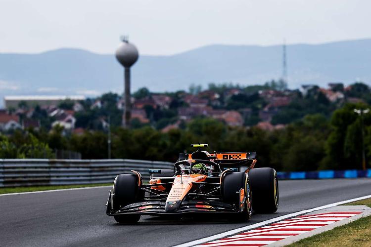 Norris domina le libere del Gp di Ungheria, Leclerc terzo
