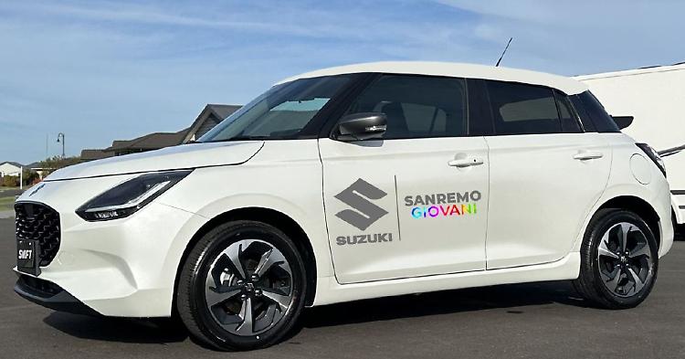 Suzuki è l'auto di Sanremo Giovani