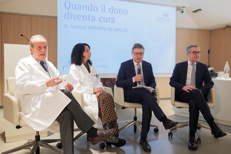 Quando il dono diventa cura, nuovo reparto di Dialisi pediatrica al Bambino Ges&ugrave;