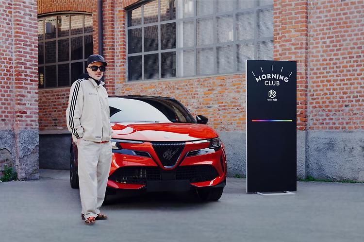 Alfa Romeo protagonista all'm2o Morning Club con Samuel dei Subsonica