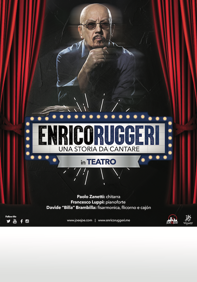 Enrico Ruggeri il 3 aprile al San Domenico