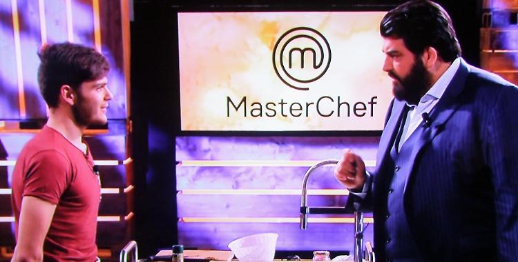 Francesco in gara a Masterchef