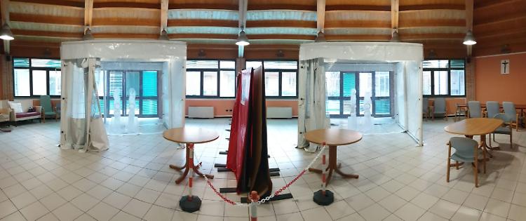 La «Stanza degli abbracci» alla Fondazione Germani