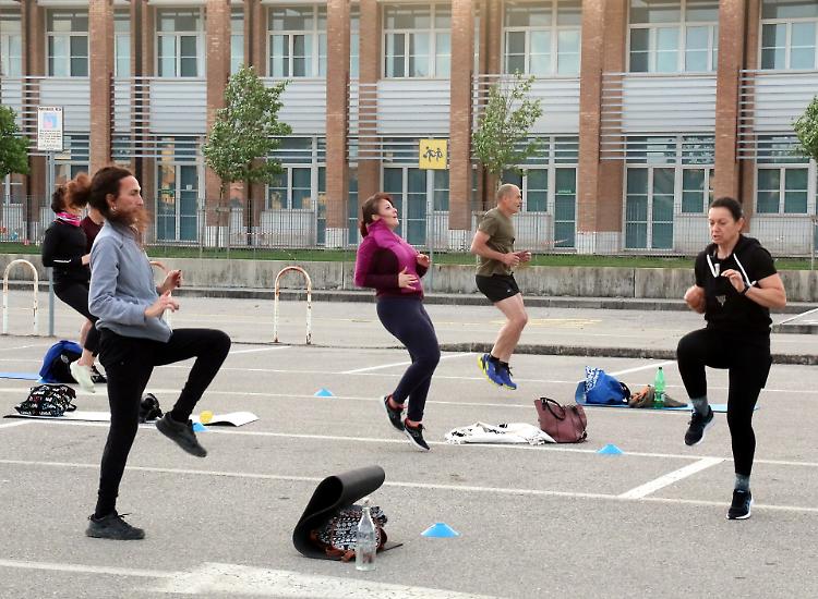 Il ritorno degli intrepidi della ginnastica militare