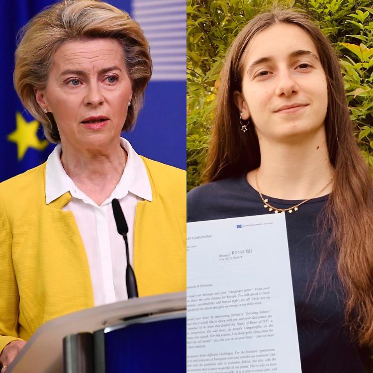 Von der Leyen scrive a Stella: «Ci uniscono gli stessi valori» 