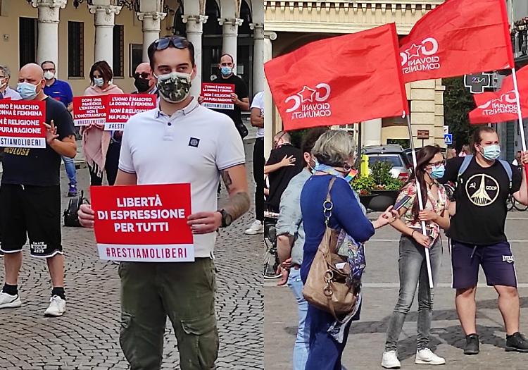 Ddl Zan: Sentinelle e Sinistra, due piazze contro