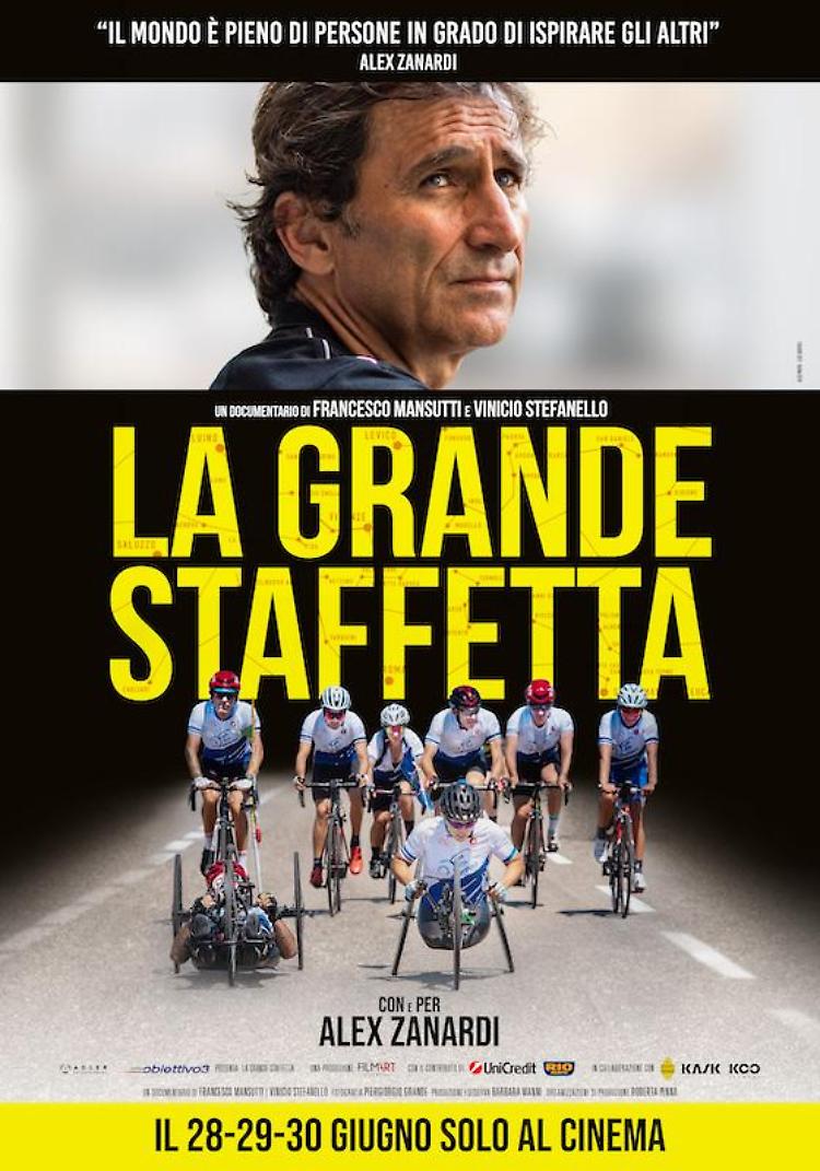 «La Grande Staffetta»: in un film il coraggio di Zanardi