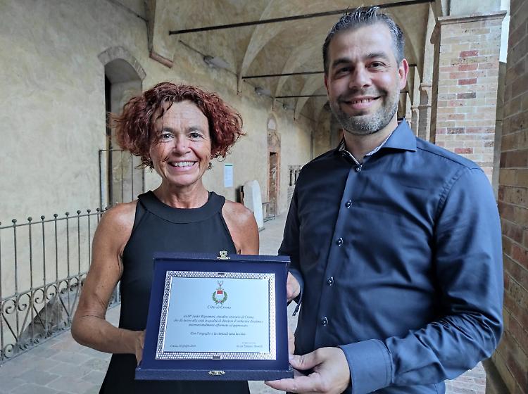 Bignamini è cittadino onorario: «Porterò Crema nel mondo»