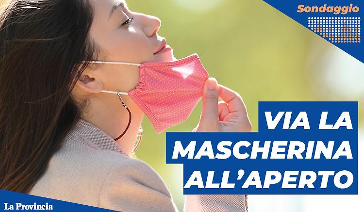 Via la mascherina all'aperto. E tu, come ti comporterai? 