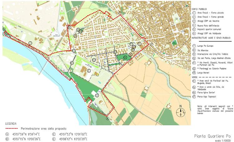 Rivoluzione quartiere Po, maxi-finanziamento da 15 milioni