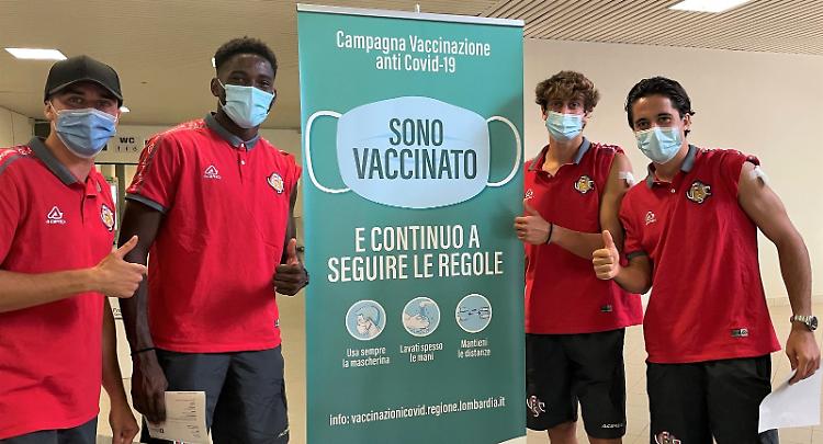 Cremonese: Zanimacchia, Okoli, Frey e Sernicola vaccinati all'hub di Cremona
