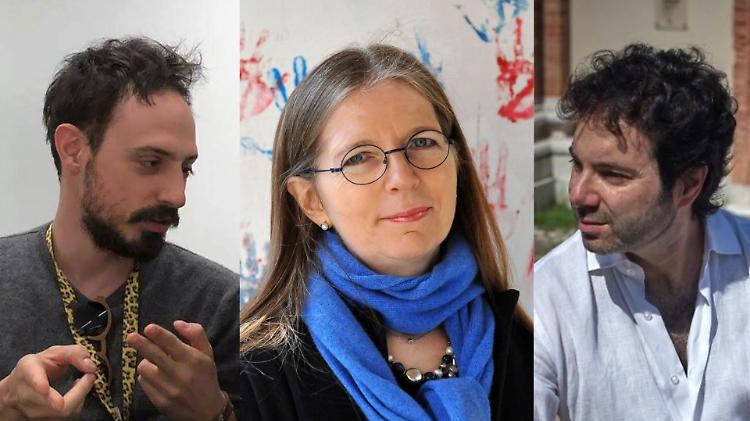Veladiano, Simoni e Pisano al "Volta pagina festival"
