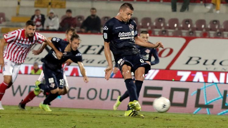 Vicenza-Cremonese: 0-0 (primo tempo)