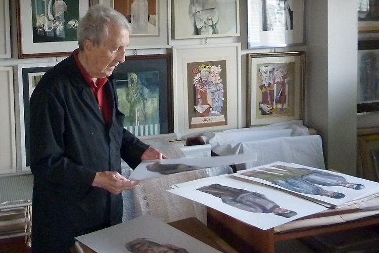 Sergio Tarquinio - Cromoxilografia a legno perso
