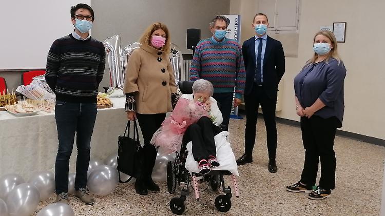 I 100 anni di Pierina, più forte della disabilità e del Covid