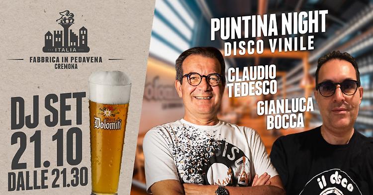 Dj Set Disco Vinile con Dj Claudio Tedesco e Gianluca Bocca
