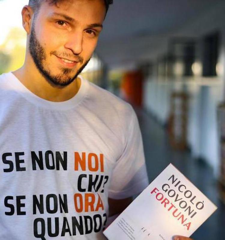 La «Fortuna» di Nicolò  Govoni: «Io, nato dalla parte giusta»