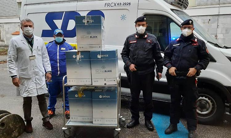 Vaccino anti-Covid: consegnate 12 mila dosi di Moderna