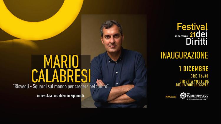 Mario Calabresi inaugura il Festival dei Diritti 2021 – RISVEGLI