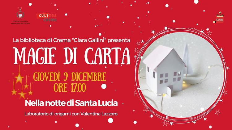 Laboratorio di origami per bambini "Magie di carta"