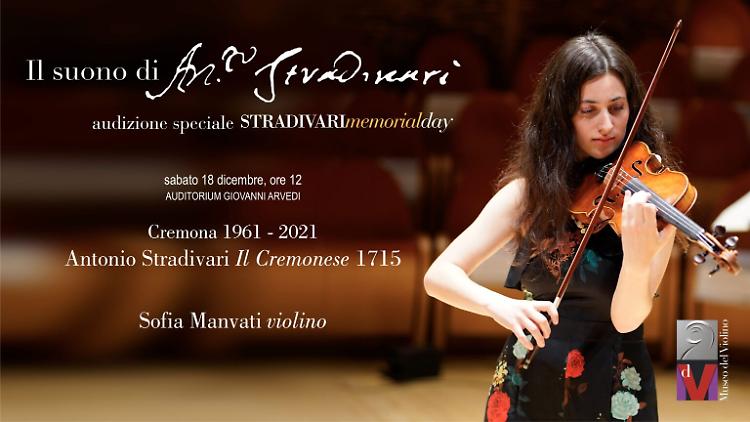 Audizione speciale Stradivarimemorialday. Il Cremonese 1715
