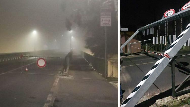 Ponte di via Cadorna, varco di nuovo abbattuto