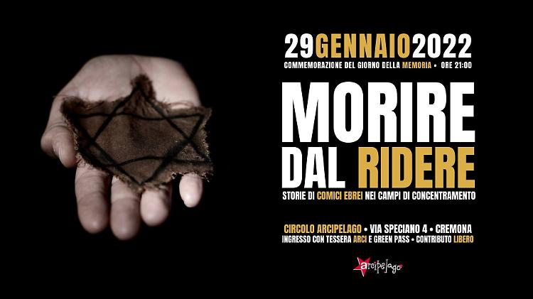 “Morire dal ridere” • Spettacolo teatrale • Storie di comici ebrei