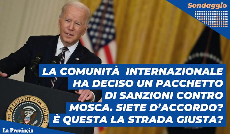 Pacchetto di sanzioni contro Mosca. Siete d’accordo? È questa la strada giusta?