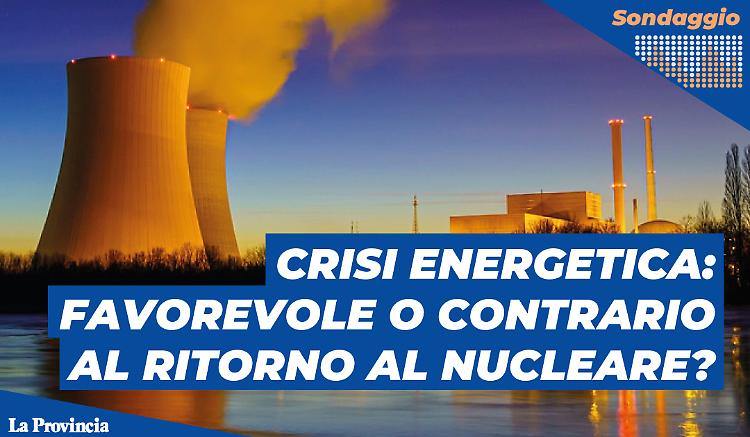 Caro energia, Draghi apre al nucleare: sei d'accordo?
