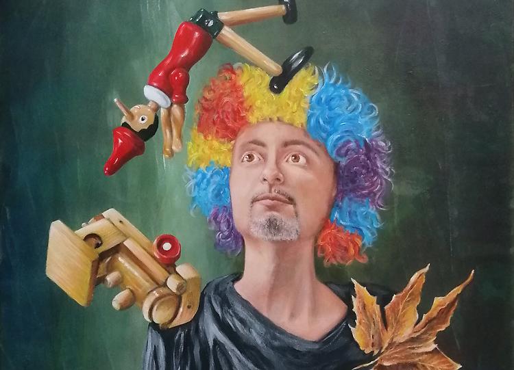 "Quarantacinquepercento" Personale pittorica di Damiano Pizzetti