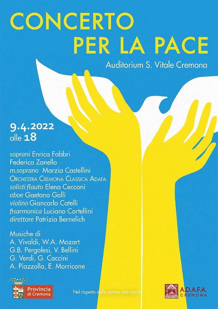 Questo sabato musica classica per la pace