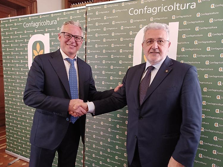 Più sostegno alle imprese, accordo tra Confagricoltura e Credem