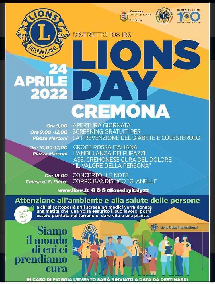 Lions Day, screening gratuiti per diabete e colesterolo